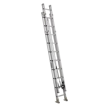 20 ft Aluminum Extension Ladder, 375 lb Load Capacity MPN:AE1220HD