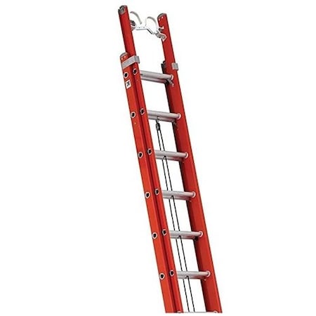 28 ft Fiberglass Extension Ladder, 300 lb Load Capacity MPN:FE3228-E03