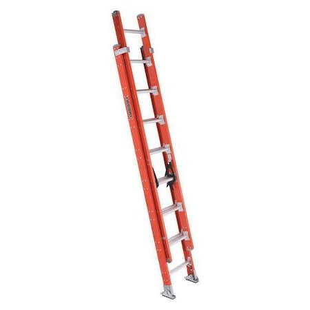 16 ft Fiberglass Extension Ladder, 300 lb Load Capacity MPN:FE7216