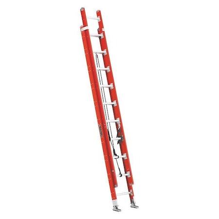 20 ft Fiberglass Extension Ladder, 300 lb Load Capacity MPN:FE7220