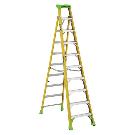 10 ft Fiberglass Stepladder, 375 lb Capacity MPN:FXS1410HD