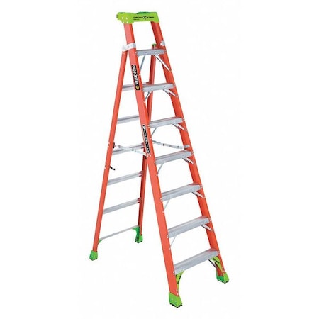 8 ft Fiberglass Stepladder, 300 lb Capacity MPN:FXS1508