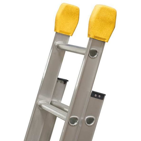 Ladder End Caps, Aluminum, 375 lb., PR MPN:LP-5510-00
