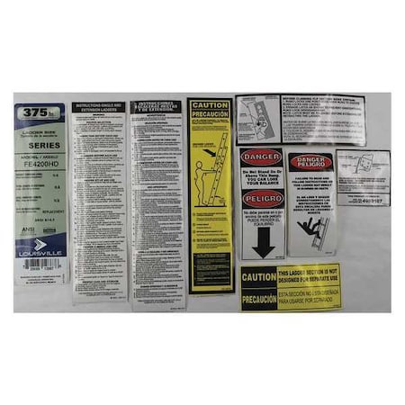 Label Kit MPN:PK-FE4200HD