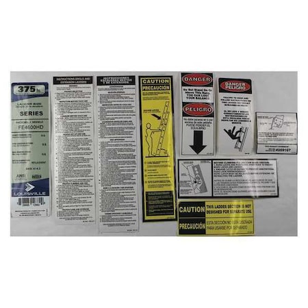 Label Kit MPN:PK-FE4600HD