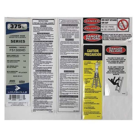 Label Kit MPN:PK-FS1300HD