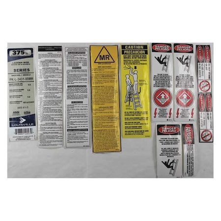 Label Kit MPN:PK-L-3431-XXMR