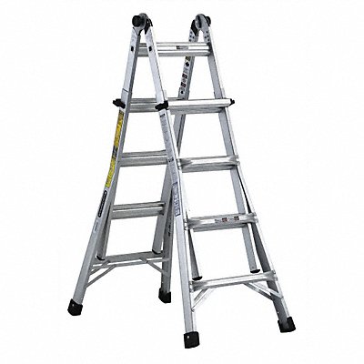 Multipurpose Ladder Aluminum 300lb 17ft. MPN:L-2098-17