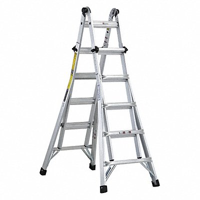 Multipurpose Ladder Aluminum 300lb 22ft. MPN:L-2098-22