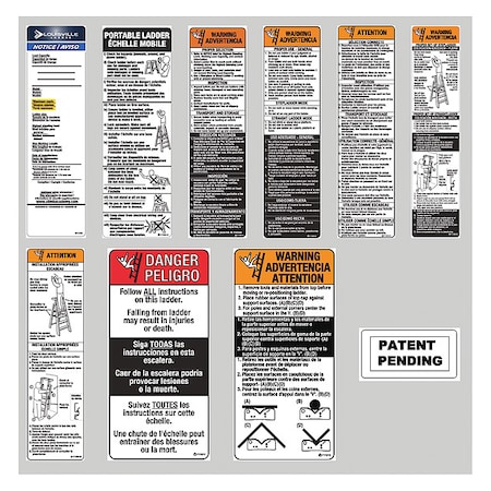 Replacement Label Kit MPN:PK-FCP1400HD
