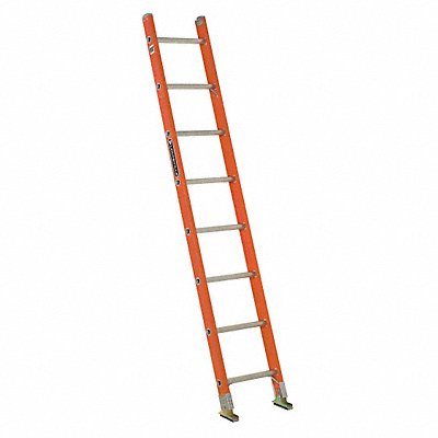 Straight Ladder 8 ft 300 lb Fg MPN:FE3108
