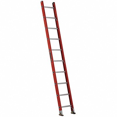 Straight Ladder 10 ft 300 lb Fg MPN:FE3110