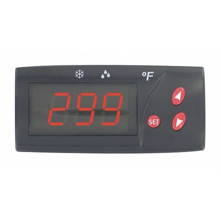 Digital temperature switch, 24 VAC/VDC, Degrees F display. MPN:TS2-040