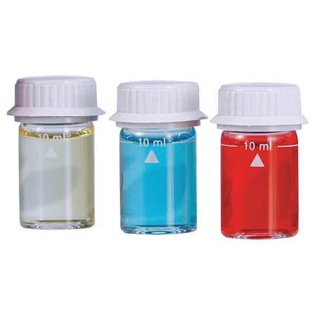 Round Plastic Vials, PK12 MPN:197600