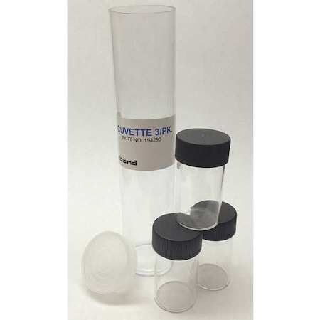 Samble Cuvettes, For Turbidmeter, Pk3 MPN:194290