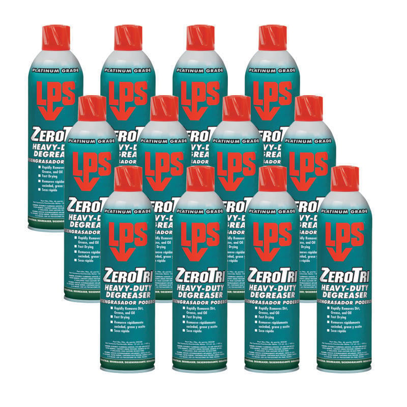 LPS Heavy-Duty Aerosol Degreaser, 15 Oz Can, Case Of 12 MPN:03520