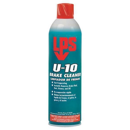 Brake Parts Cleaner, 15 oz, Aerosol can MPN:06220