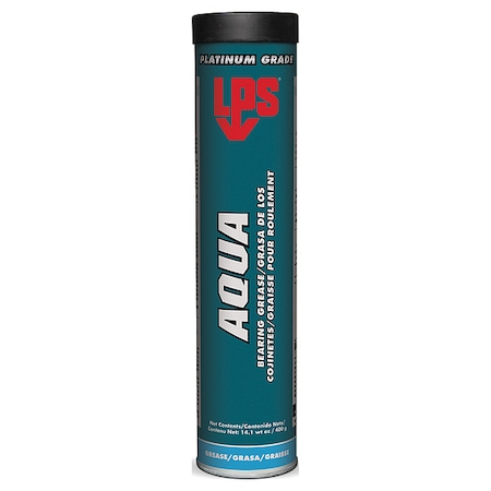 Aqua Bearing Grease, 14 oz, Cartridge, Amber MPN:70514