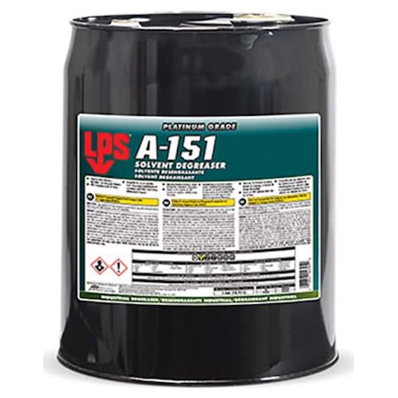 Solvent Degreaser, 5 Gal Drum, Liquid, Clear Water-White MPN:04305