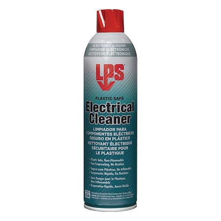 Plastic Safe Contact Cleaner, Aerosol Spray Can, 18 oz, Liquid MPN:04620