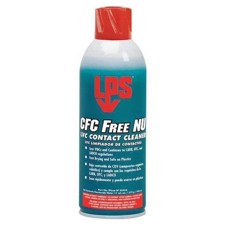 Contact Cleaner, Aerosol Spray Can, 11 oz, Liquid MPN:05416