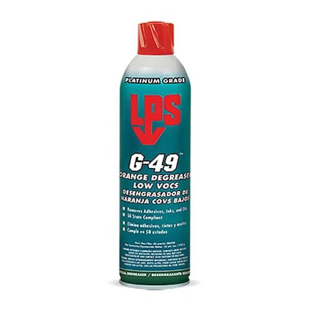 Degreaser, 15 Oz Aerosol Can, Liquid, Clear Water-White MPN:06420