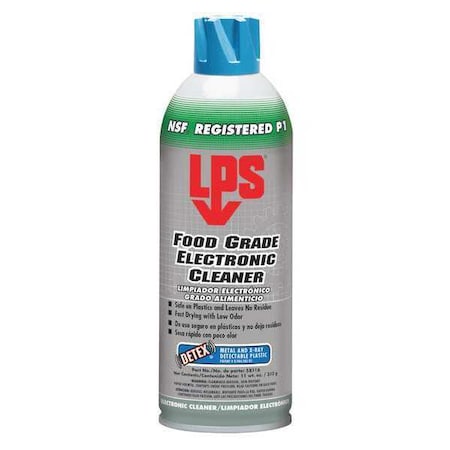 Electrical Parts Cleaner, Aerosol Spray Can, 11 oz, Liquid MPN:58116