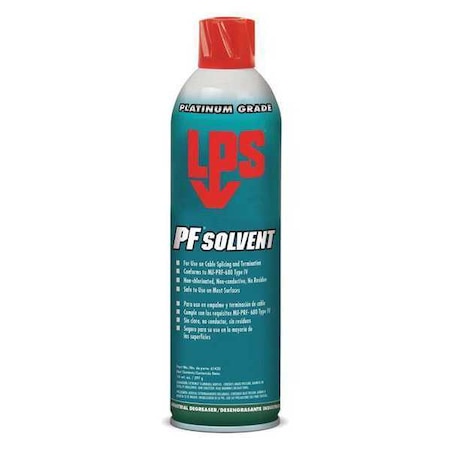 Degreaser, 15 oz, Aerosol Can, Liquid, Clear Water-White MPN:61420