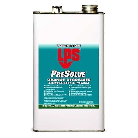 1GAL. Presolve Cleaner/Degreaser MPN:01428