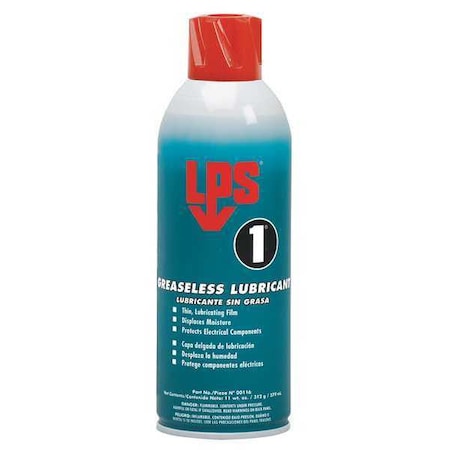 Greaseless Lubricant, General Purpose Dry Lubricant, -50 to 350 degree F, 11 oz, Aerosol Can MPN:00116