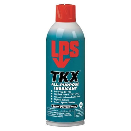 Multipurpose Lubricant, 11 oz, Aerosol Can, Mineral Oil, Green MPN:02016
