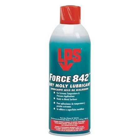 Dry Film Lubricant, 11 oz, Aerosol Can, Mineral Oil, White MPN:02516