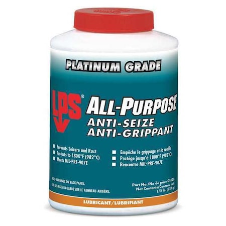 Anti-Seize, Jar, 8 oz. Net Weight MPN:04108
