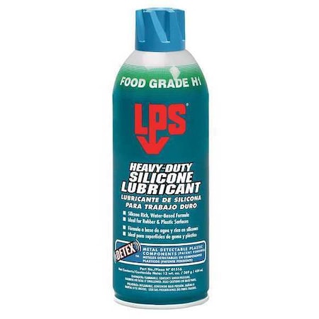 Silicone Lubricant, 13 oz, Aerosol Can, Silicone, Colorless MPN:51516