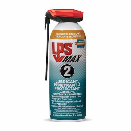 General Purpose Lubricant, 11 oz, Aerosol Spray Can, Petroleum Distillates Base, 442.4 Degrees F Max Op Temp, Brown MPN:90216