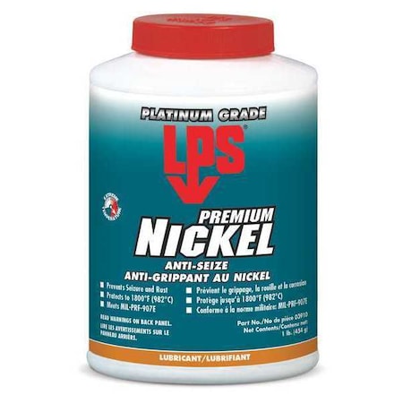 1-Lb Nickel Anti-Seize Lubricant -65 To 2-60 MPN:03910