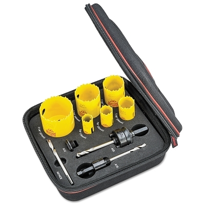 Dch Plumbers Kit A w/6 Holesaws & 4 Accessories MPN:KDC06041-N