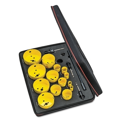 Dch Industrial Kit w/15HOLESAWS and 5 Acc MPN:KDC15061-N