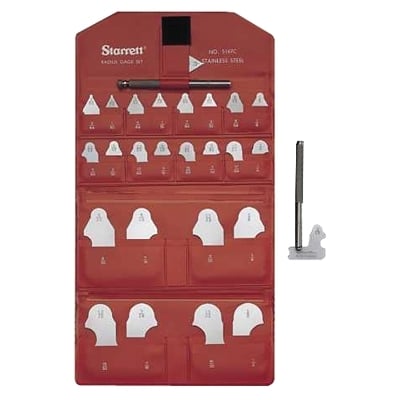 S167CHZ Set: Radius Gage MPN:50619