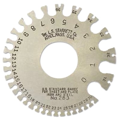283 U.S. Standard Gage N MPN:51318