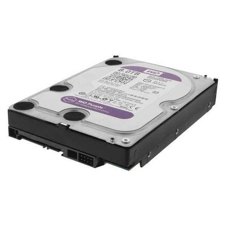 Hard Drive, Metal, Black/Silver, 8 TB MPN:DHWD80PURX