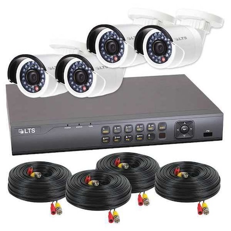 DVR HD Camera Kit, Bullet, Fixed, 2MP MPN:LTD0882K-4B