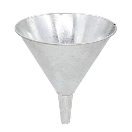 Funnel, 24 oz., Tin, Silver MPN:75-010