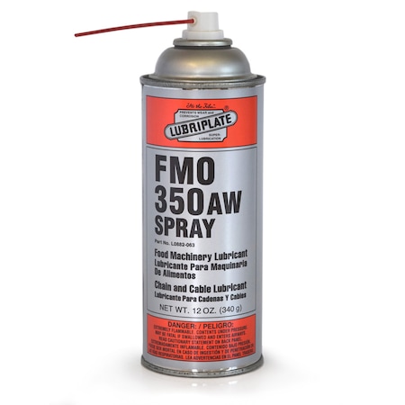 Hydraulic Oil, 12oz, Aerosol, Clear, PK12 MPN:L0882-063