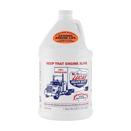 Heavy Duty Oil Additive, Amber, 1 gal. MPN:10002