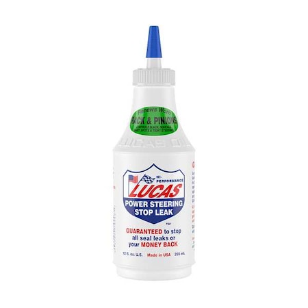 Power Steering Fluid Sealer, Red, 12 Oz MPN:10008