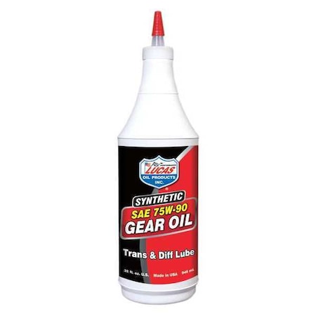 Synthetic Gear Oil 75W-90, 32 Oz. MPN:10047