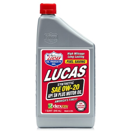 Synthetic Sae 5W-20 Motor Oil, 1x1/55 Gal MPN:10084
