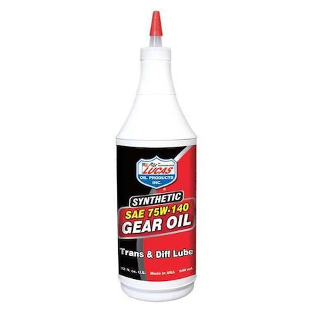 Synthetic Gear Oil 75W-140, 32 Oz. MPN:10121