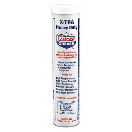 Heavy Duty Grease Cartridge, 14.5Oz MPN:1030110
